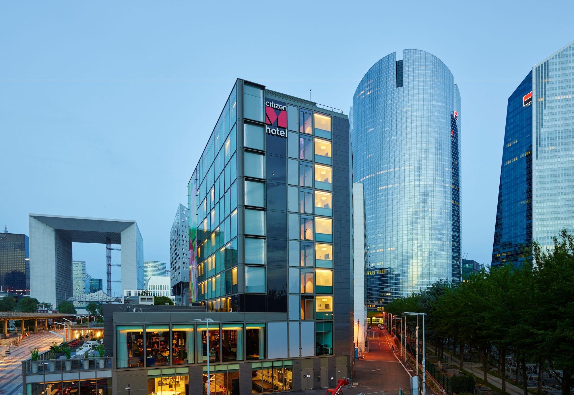 citizenM Paris La Défense Hotel Nanterre Buitenkant foto