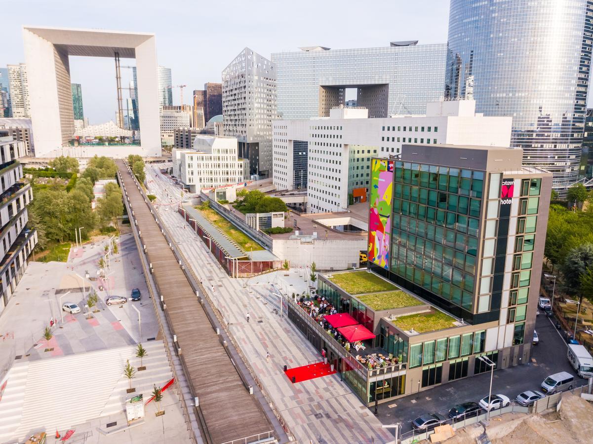 citizenM Paris La Défense Hotel Nanterre Buitenkant foto